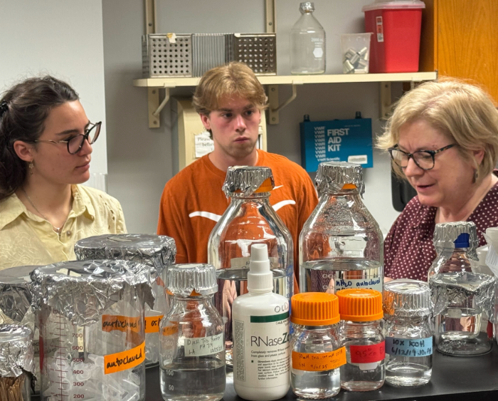 karen kirk and students