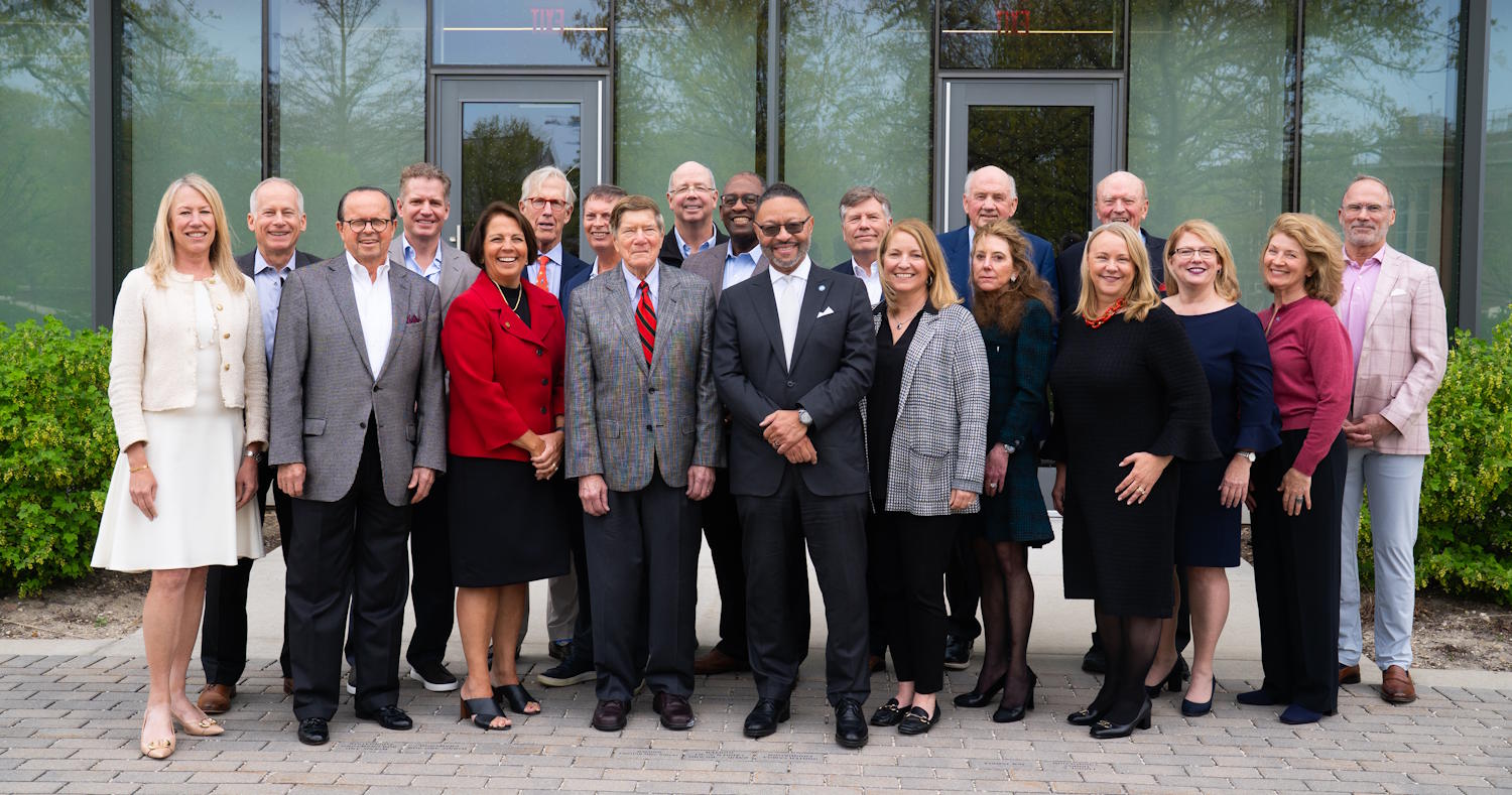 group photo of the board of trustees