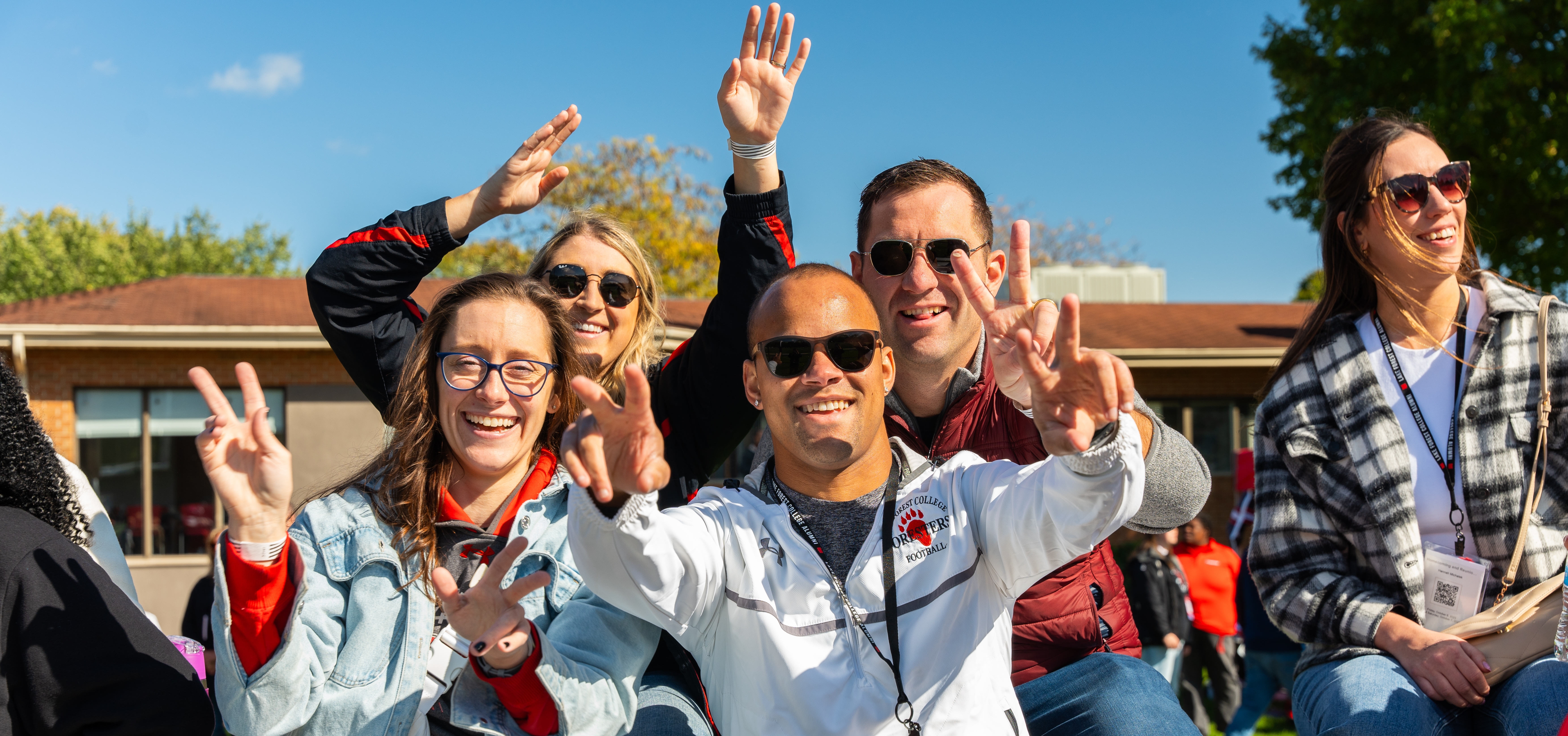 2023 Homecoming and Reunion Weekend attendees