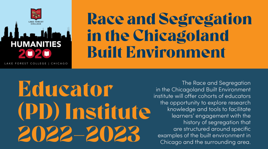 Race and Segregation in the Chicagoland Built Environment Poster