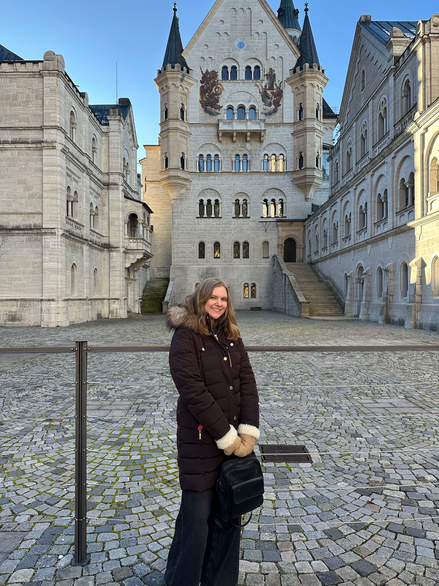 Emma at Neuschwanstein Castle