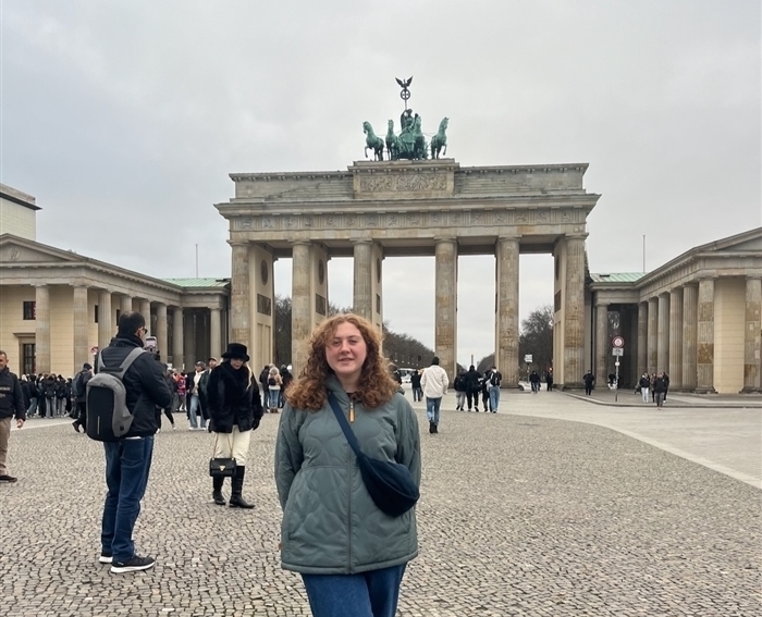 Visiting the Brandenburg Gate in Berlin