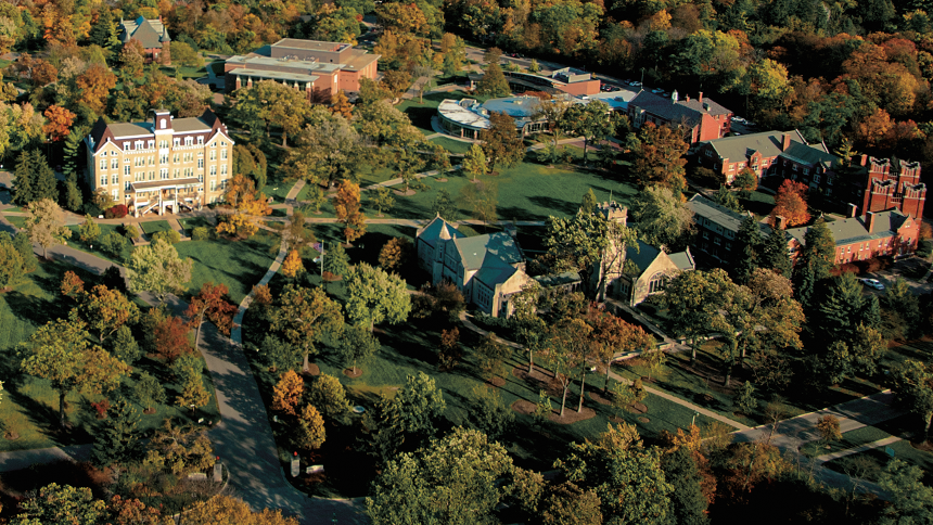 campus aerial