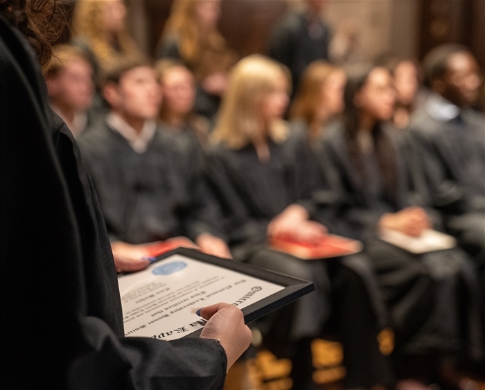 Members of the ODK honor society