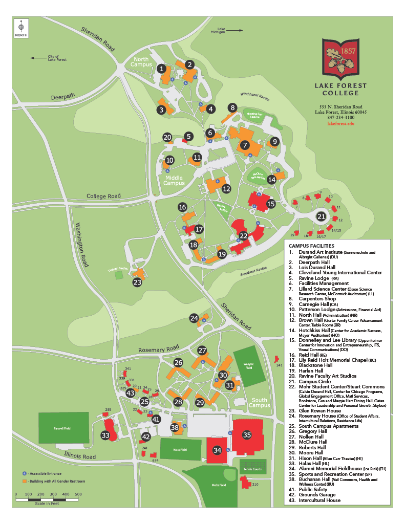 Ontario Tech Campus Map
