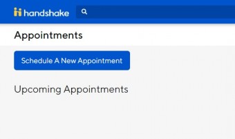 Appointments on Handshake