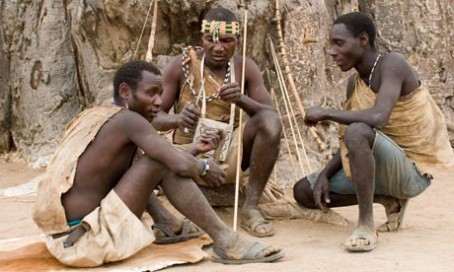A group of two or more Hadza men call themselves hadzabii
