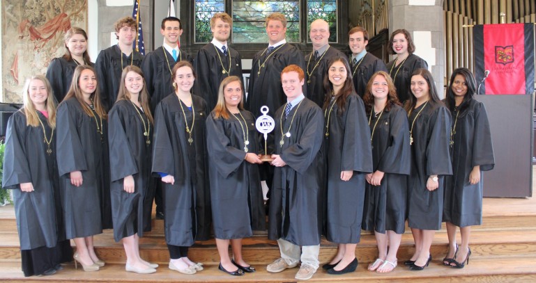 The Lake Forest College Circle of Omicron Delta Kappa was chartered on April 27, 2014.